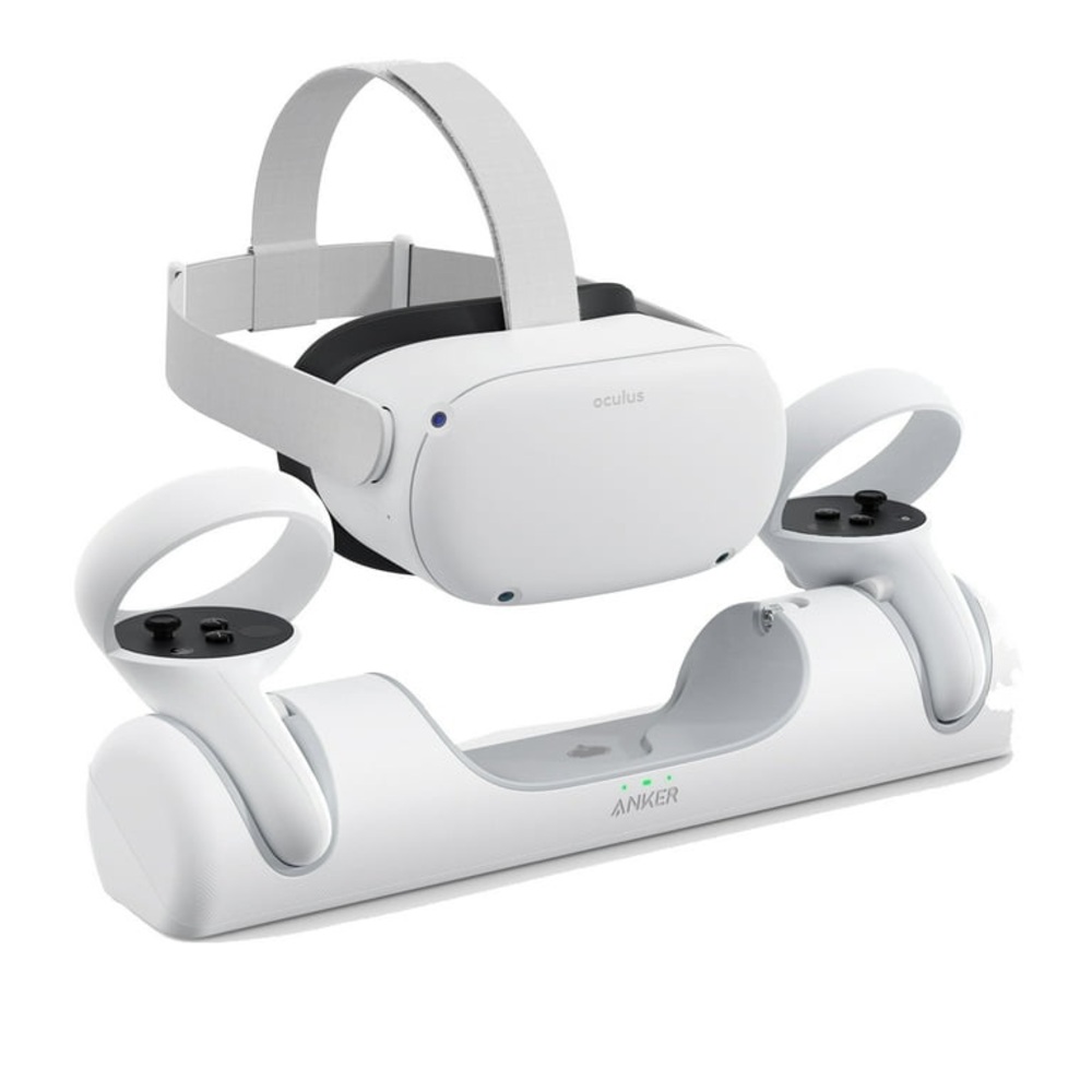 Meta Quest 2 All-in-One Wireless VR Headset (256GB) & Anker Charging Dock